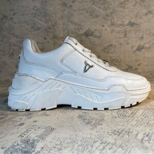 Windsor Smith Platform Sneakers CARTE WHITE LEATHER